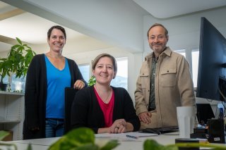 Laurence Vuagniaux, Eric Nanchen et Geneviève Pralong